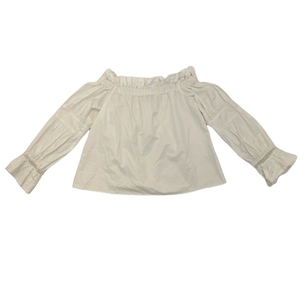 Alexis Ruffle Top XS White - Picture 9 of 15